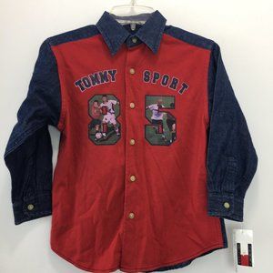 NEW Tommy Hilfiger Tommy Boys Shirt 6 NWT
